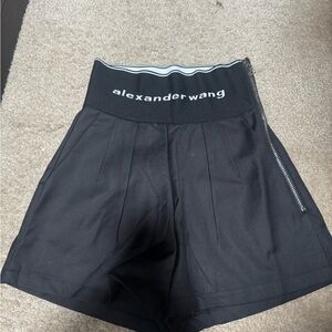 Alexander Wang High Waist Black Shorts